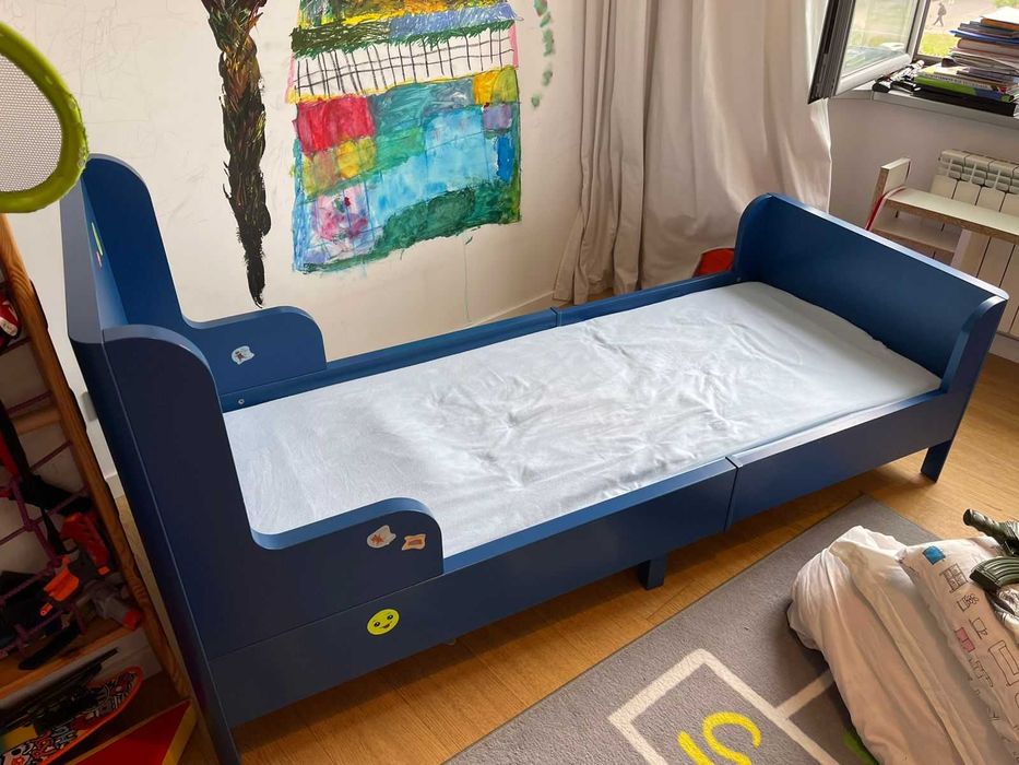 IKEA Busunge Ліжко+комод+шафа