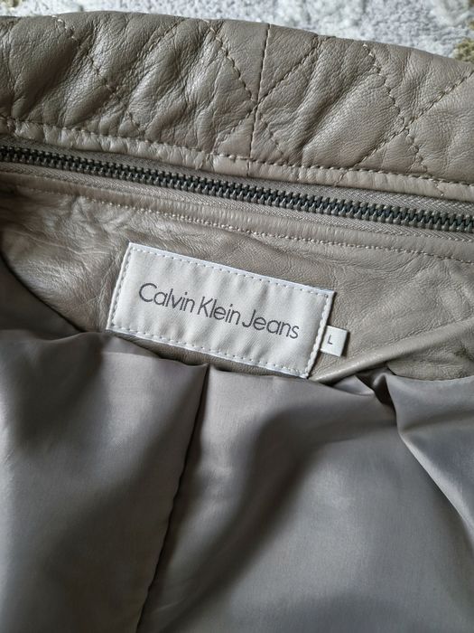Kurtka ze skóry Calvin Klein M/L