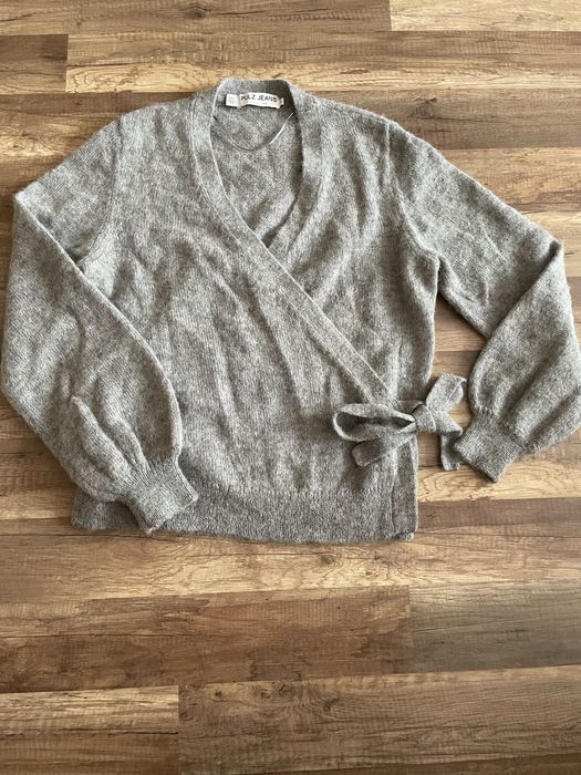 Кофта на запах шерсть