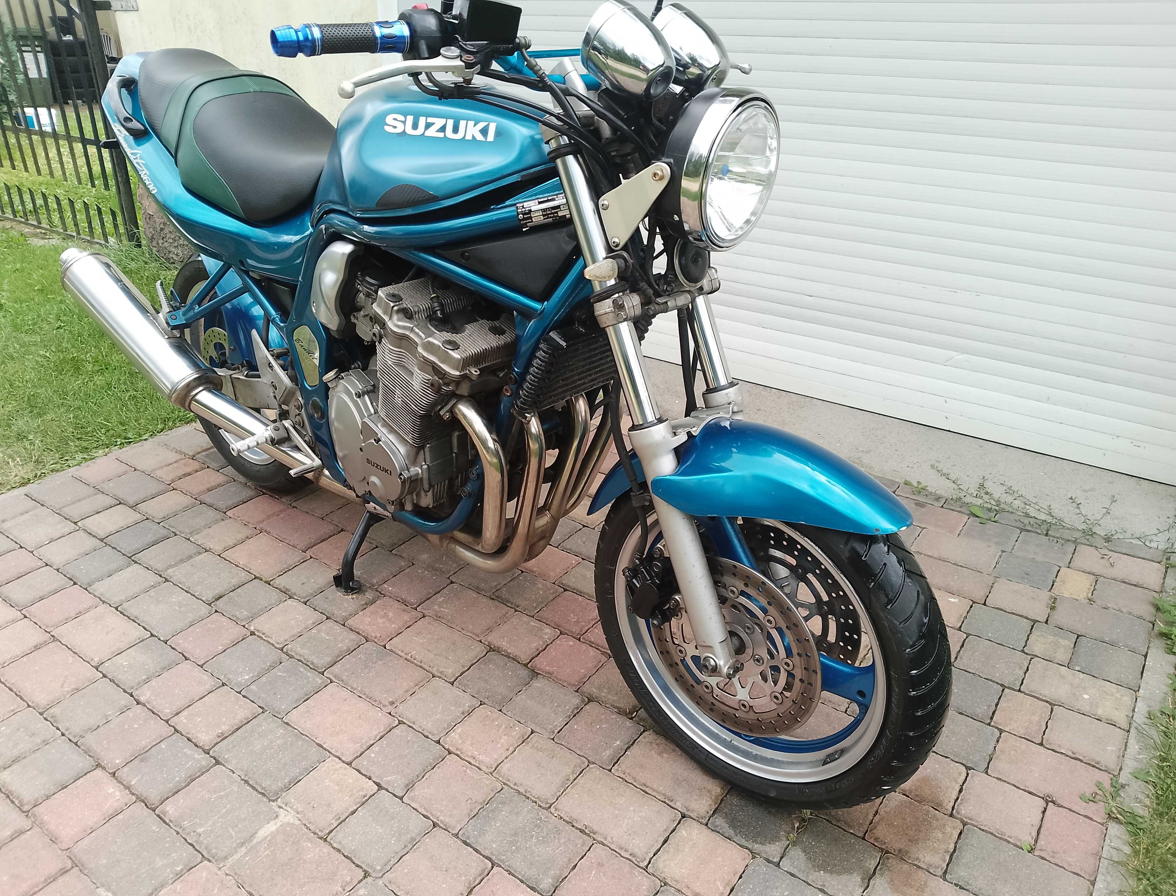 Suzuki Bandit 600n nowy napęd aku dodatki w kolorze ,możliwość A2