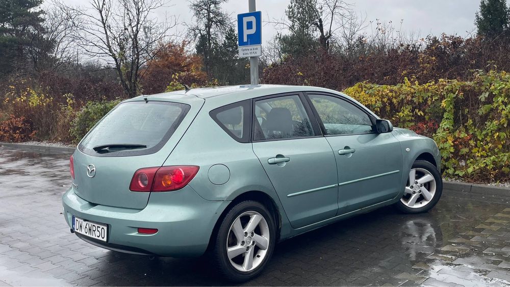 Mazda 3 1.6LPG // Alu // Oszczedne // Zadbana // 2006 // Super