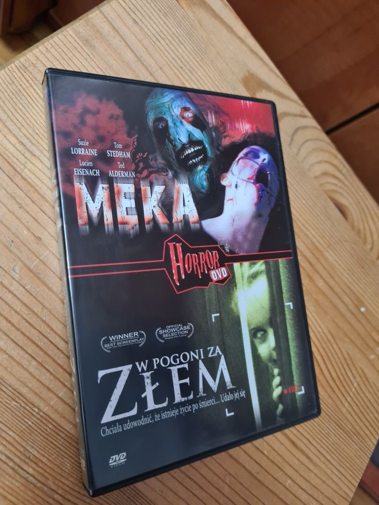 Męka / W pogoni za złem horror płyta dvd film ~