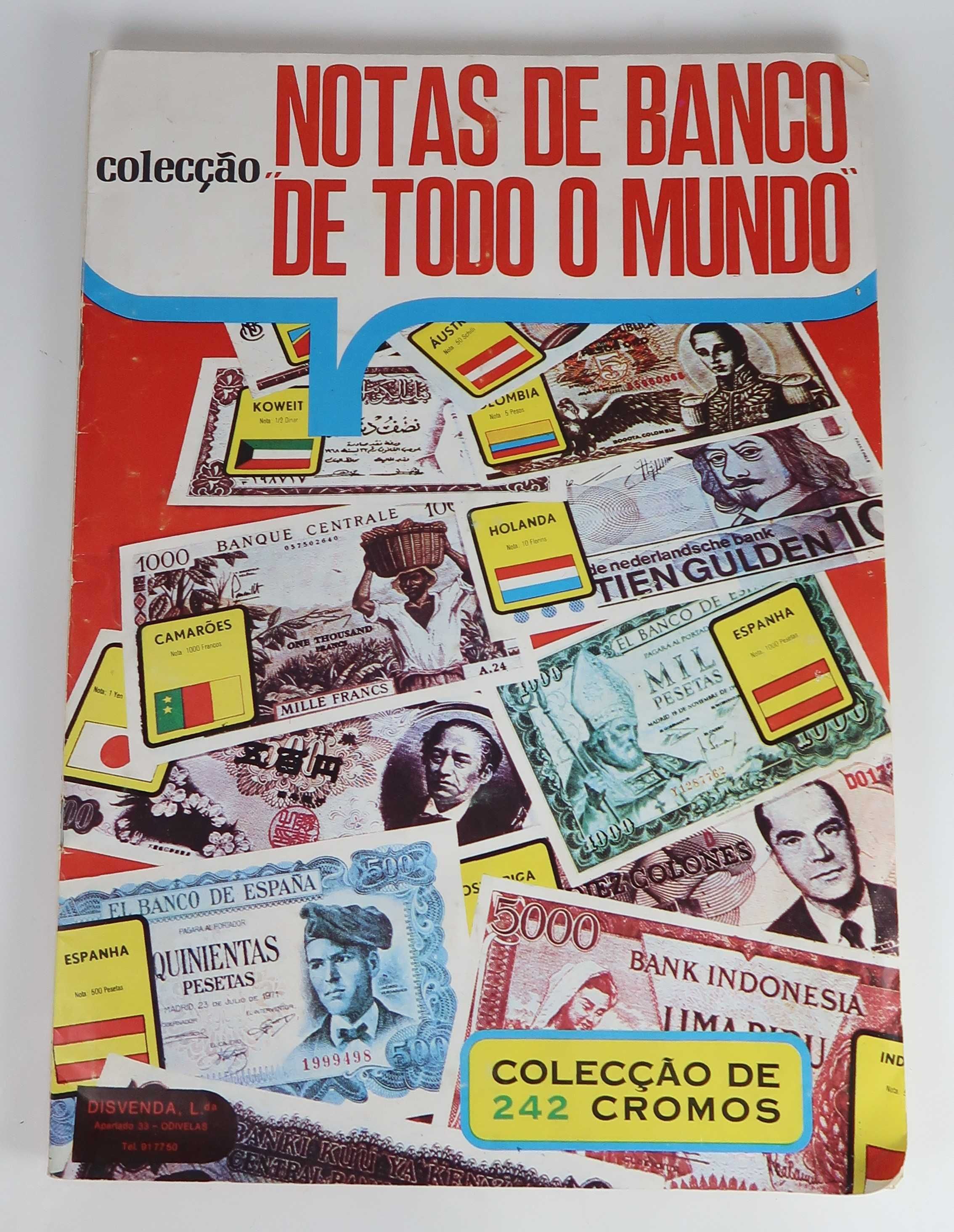 Caderneta "Notas De Banco De Todo O Mundo" (COMPLETA)