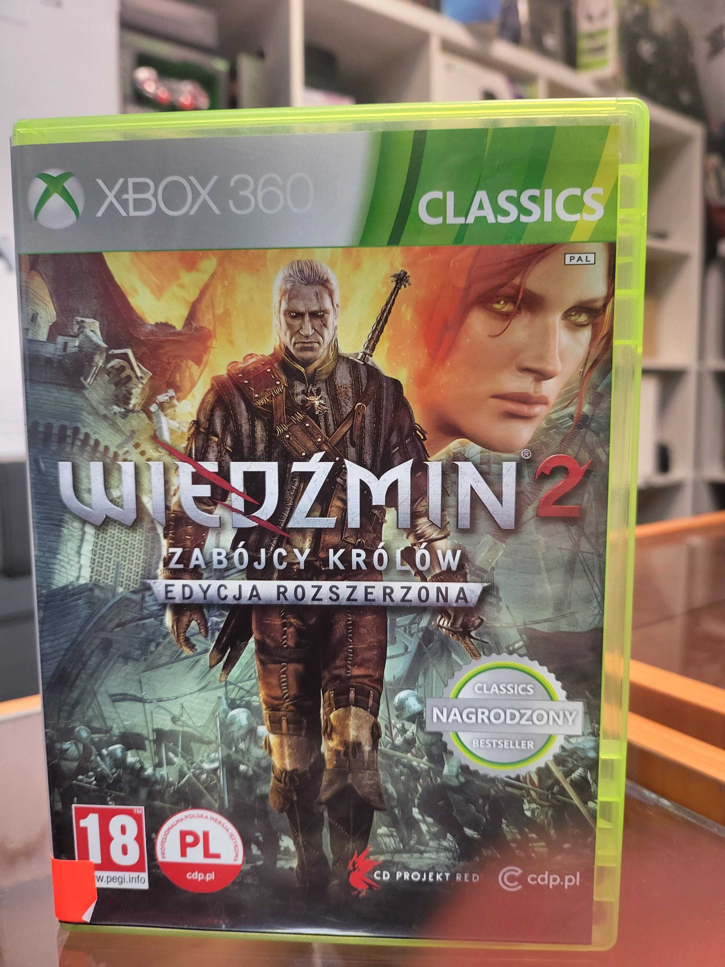 Wiedźmin 2 Zabójcy Królów Edycja Rozszerzona Xbox 360 PL SklepRetroWWA