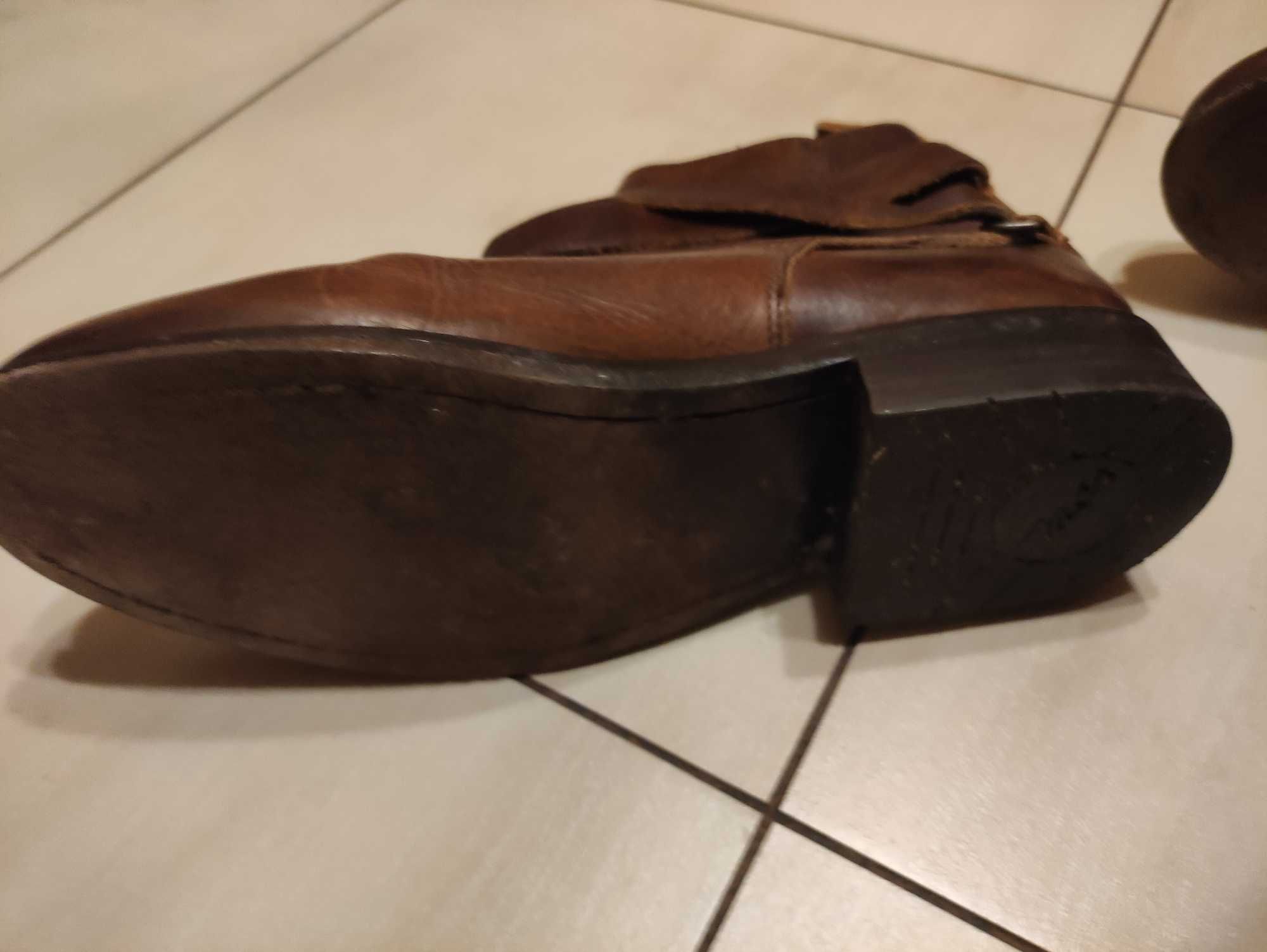 buty Marlboro jak nowe skóra