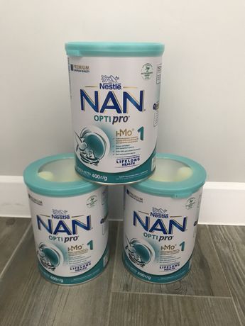 Молочна суміш Nan opti pro 1 400g Nestle