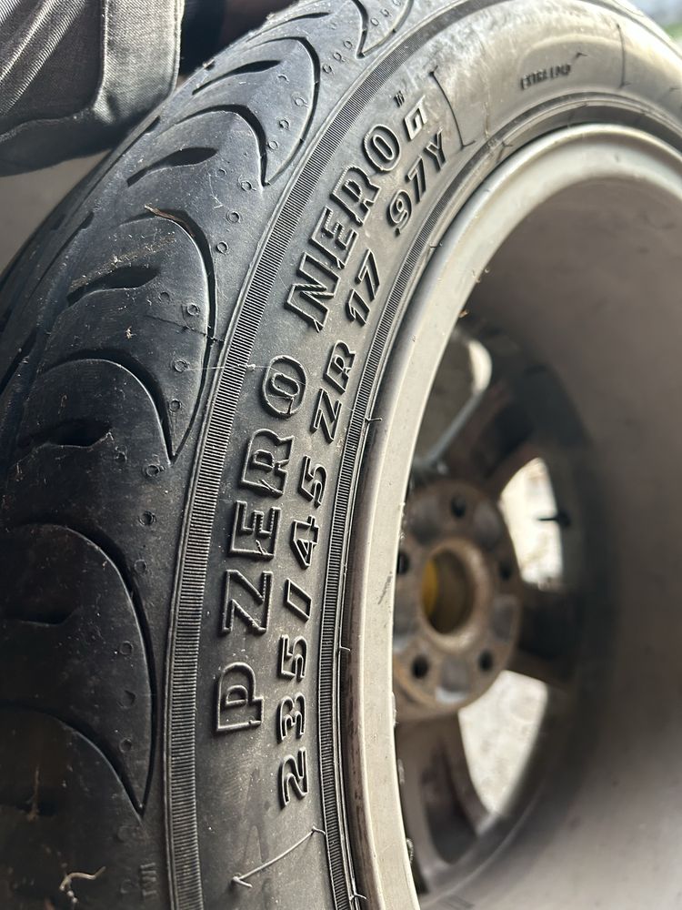 Koła opony Pirelli felgi letnie Audi A4 B6 B7 r17 235/45