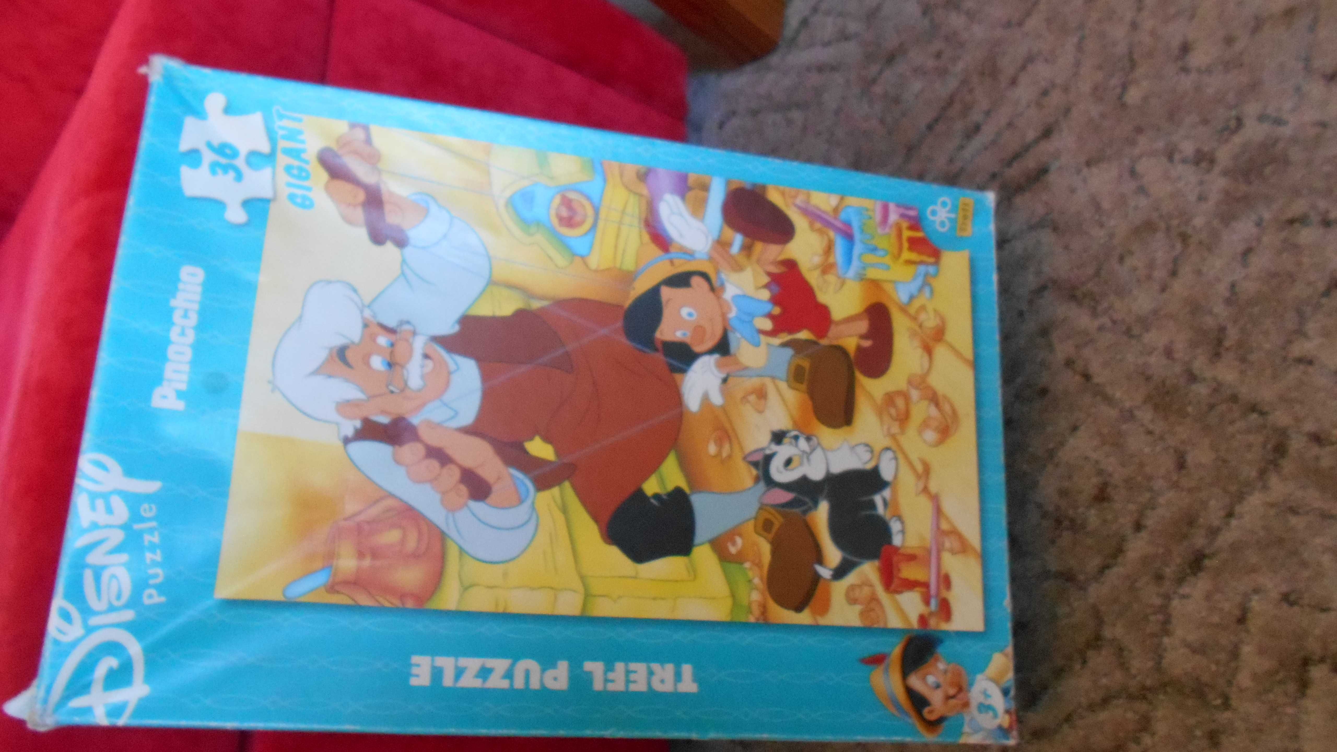 Puzzle Trefl  zajęcie  dla maluszka   i czasami rodzica