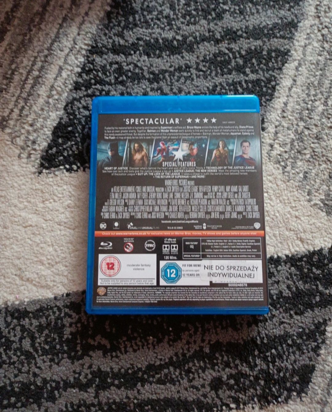 Liga sprawiedliwości blu-ray