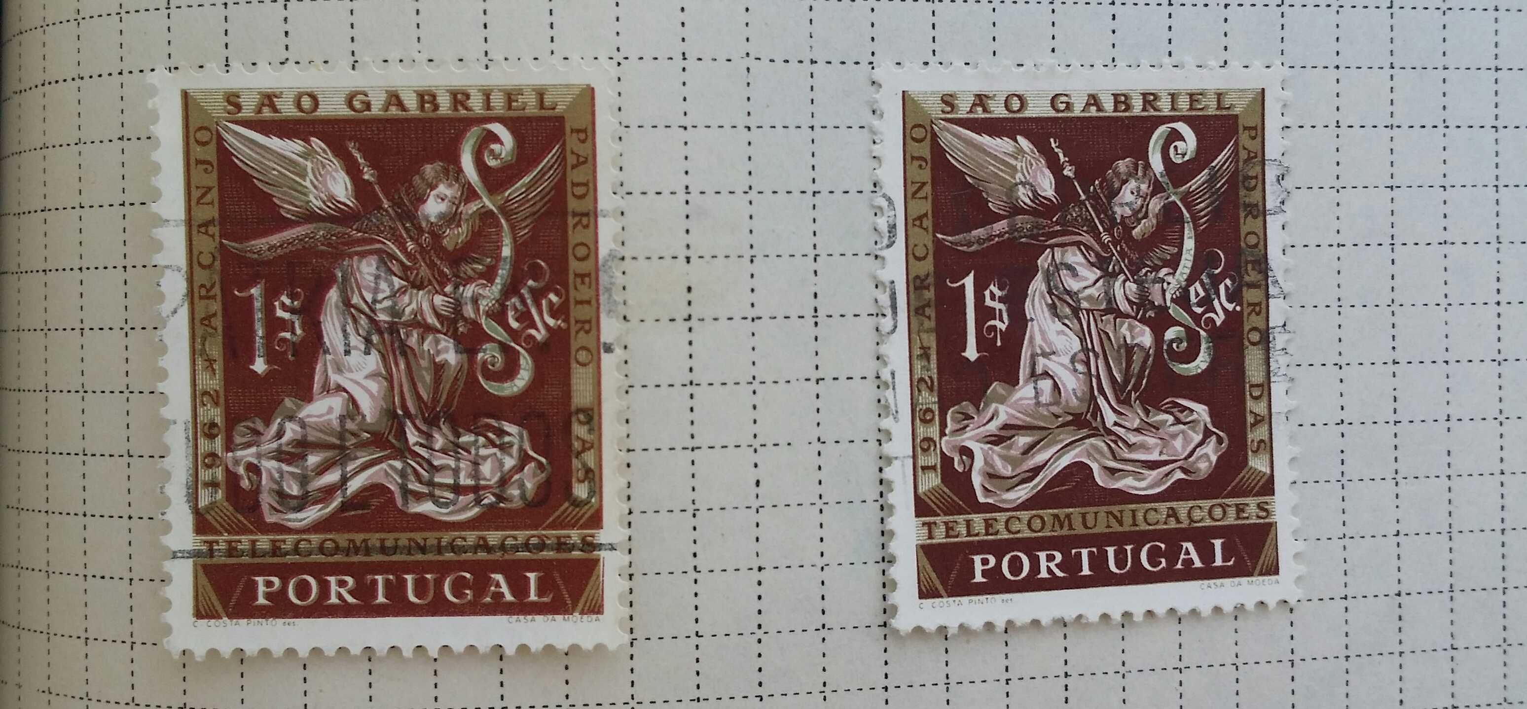 Filatelia selos Portugal ano 1962