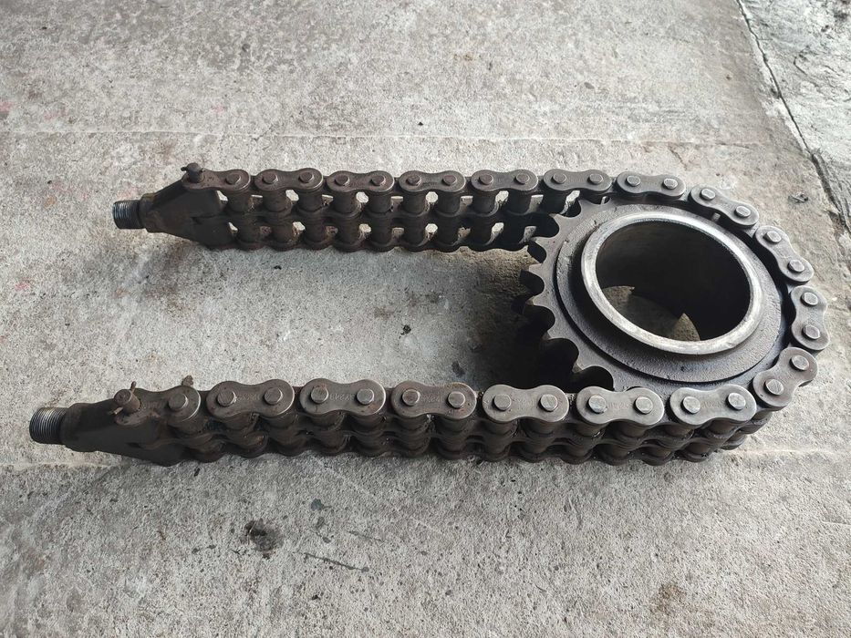 Łańcuch zębatka  obrotu  Cyklop ,koło zębate , wieniec uchwyt ładowacz