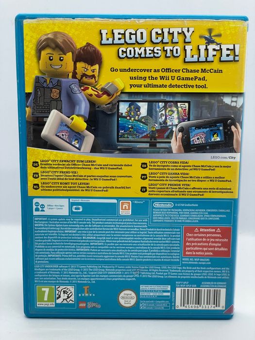Lego City Undercover Wii U Po Angielsku