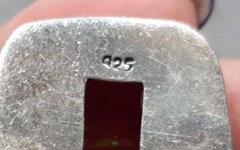 Pierścionek pierścień sygnet srebro 925 vintage unikat Prezent hit