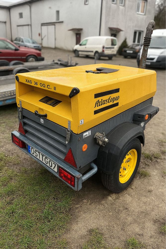 Kompresor Sprężarka Wynajem Najem Atlas Copco Piaseczno Wawa