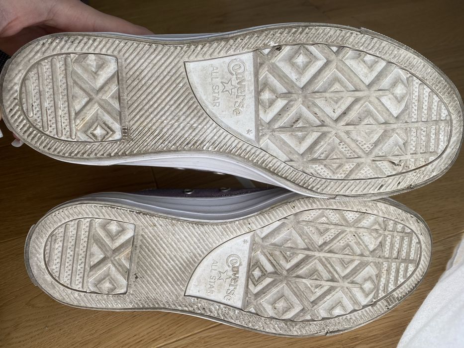 Buty converse brokatowe