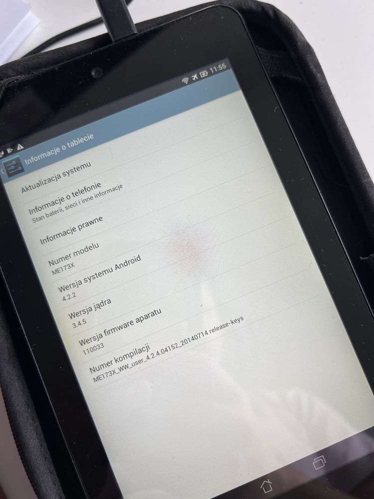 Tablet Asus memo pad 7