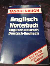 Słownik angielsko-niemiecki Taschenbuch English Worterbuch