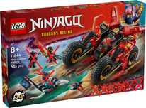 LEGO Ninjago 71844 - Pojazd bojowy ninja (BEZ FIGUREK)