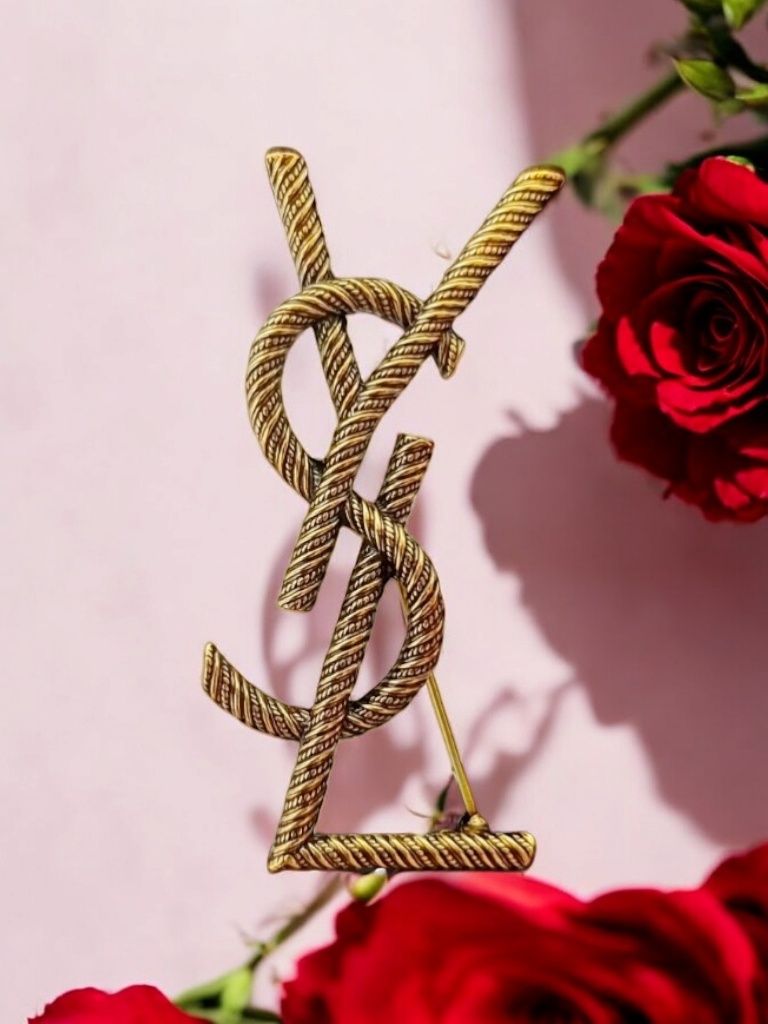 Broszka YSL Yves Saint Laurent