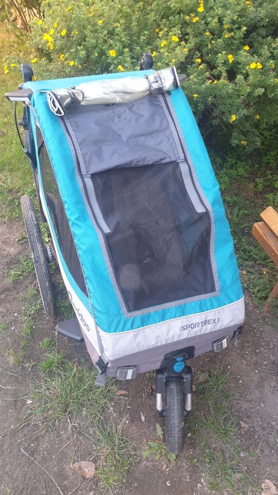 Przyczepka rowerowa jednoosobowa qeridoo sportrex 1 /2020 r