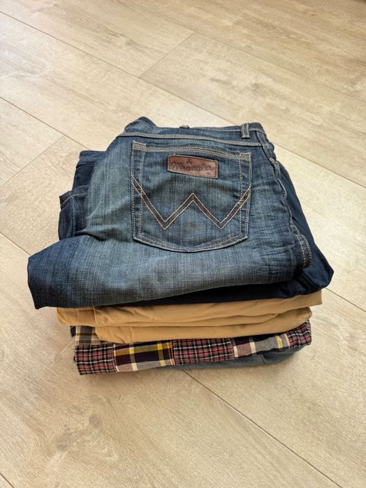 Krótkie spodnie męskie MIX 7 sztuk! Hilfiger Wrangler Holister