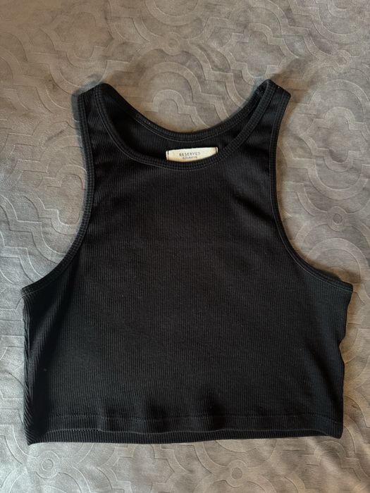 Czarny top z Reserved