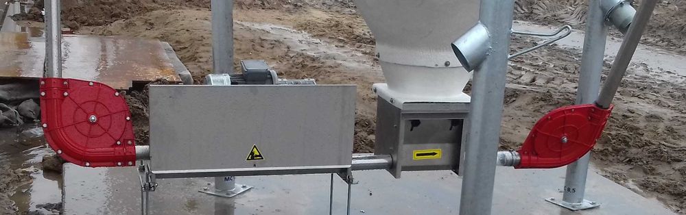 Kolano zakręt zwrotnica do paszociągu koralikowego łańcuchowego  fi 60