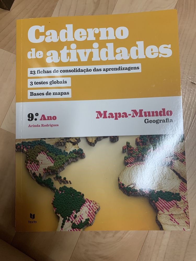 Cadernos de atividades 8° e 9°ano