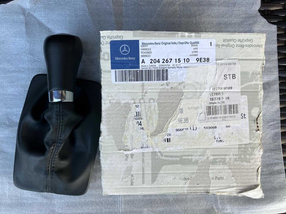 Manete alavanca velocidades Mercedes Classe C W204 E W212 caixa auto