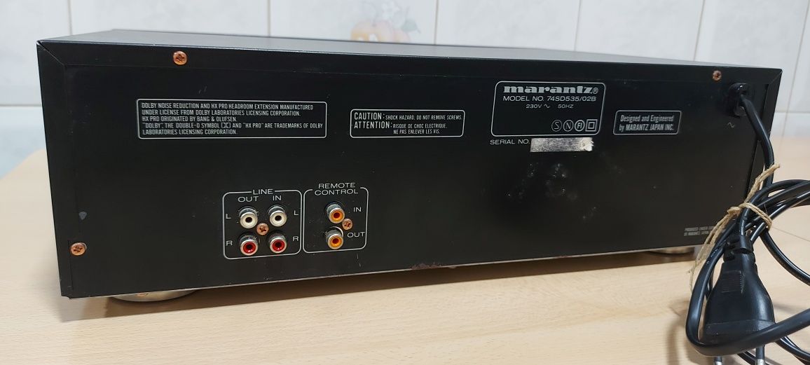 Marantz model 74SD535/02B deck de  cassetes 
80 €: Vendo