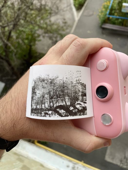 КРАЩА ЯКІСТЬ, Дитячий фотоапарат миттєвого друку Hoco, міні принтер