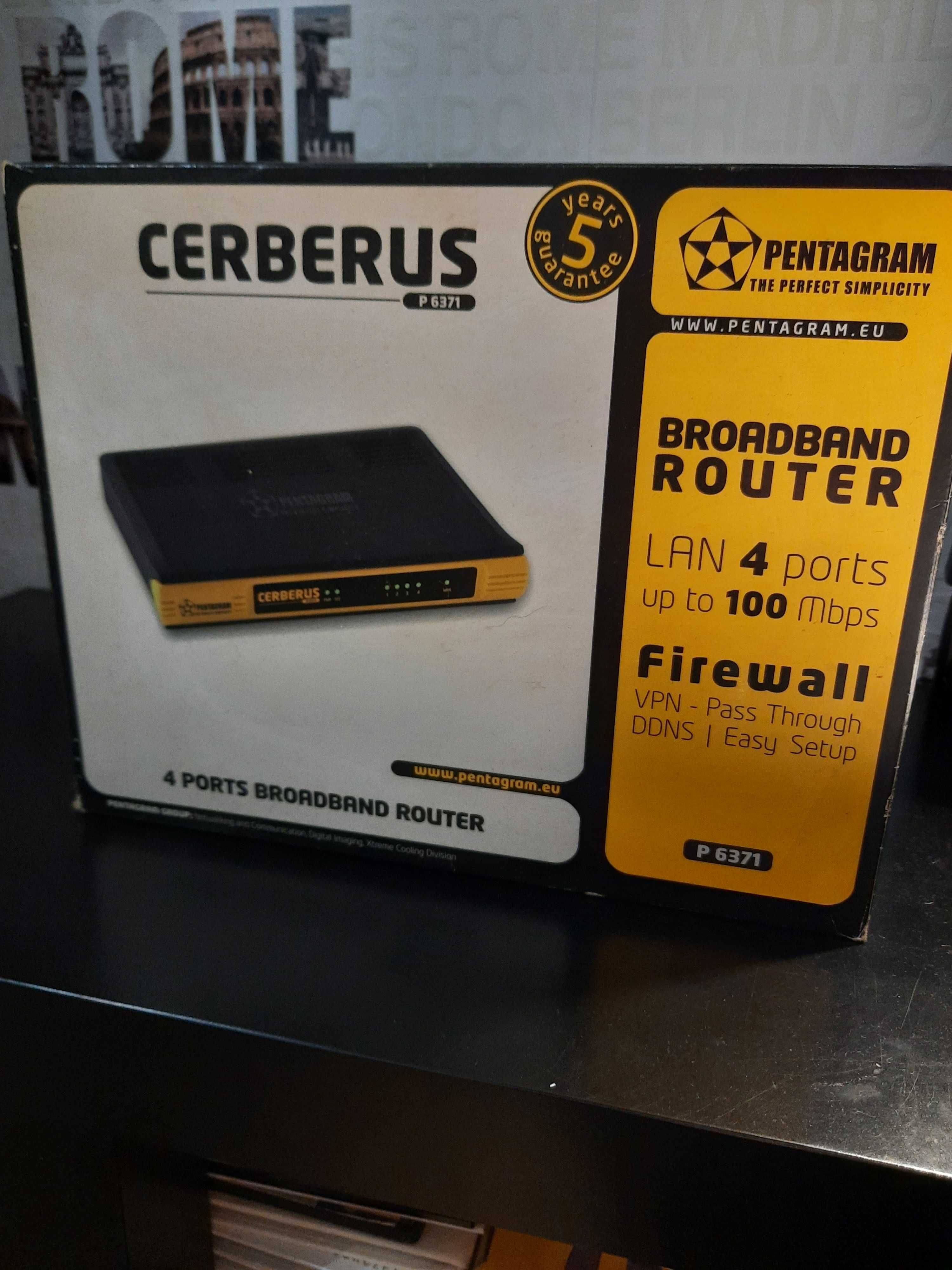 Router Cerberus P6371 4 porty do 100 Mbps