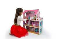 Лялькові будиночки, замки, будинок для ляльок, дерев'яні іграшки