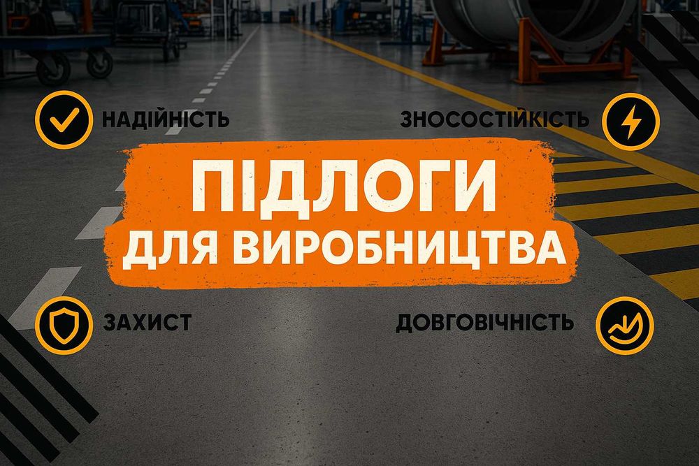 Бетонные полы для склада, промышленности, комерции | Полы с топингом