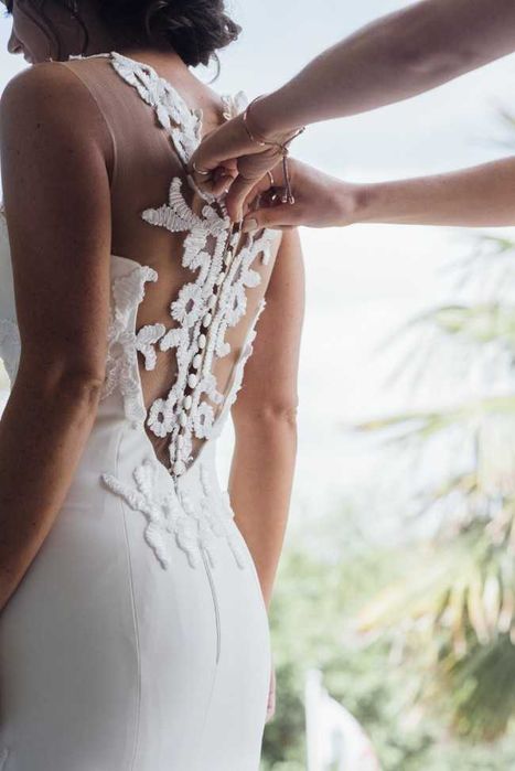 Весільна сукня сілует "рибка" зі шлейфом Omur Ozer турція