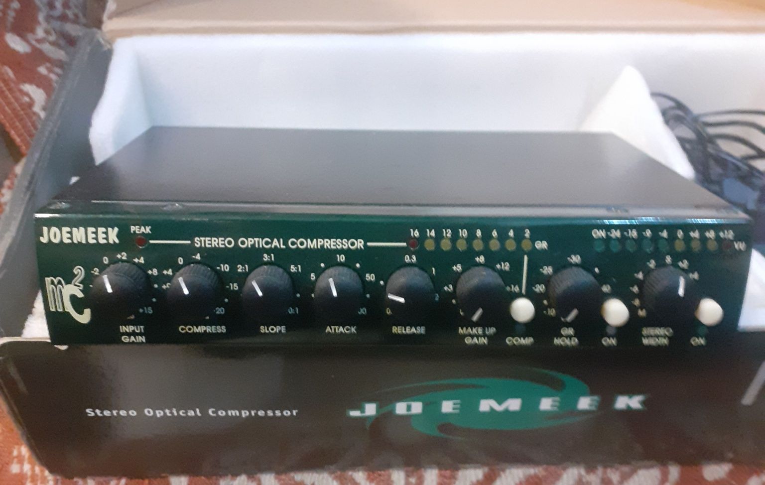 Joemeek mc2 compressor dynacore reverb outros