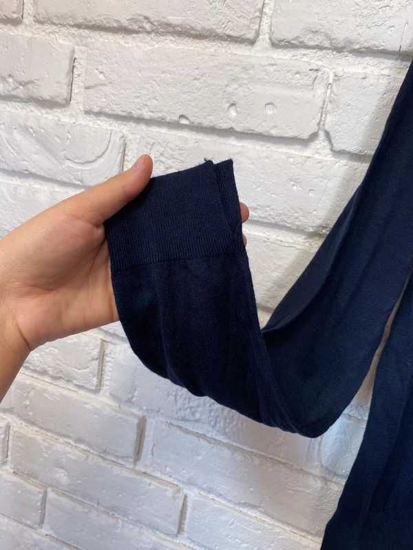 Granatowo-czarny sweter nowy z metką rozmiar m h&m męski damski