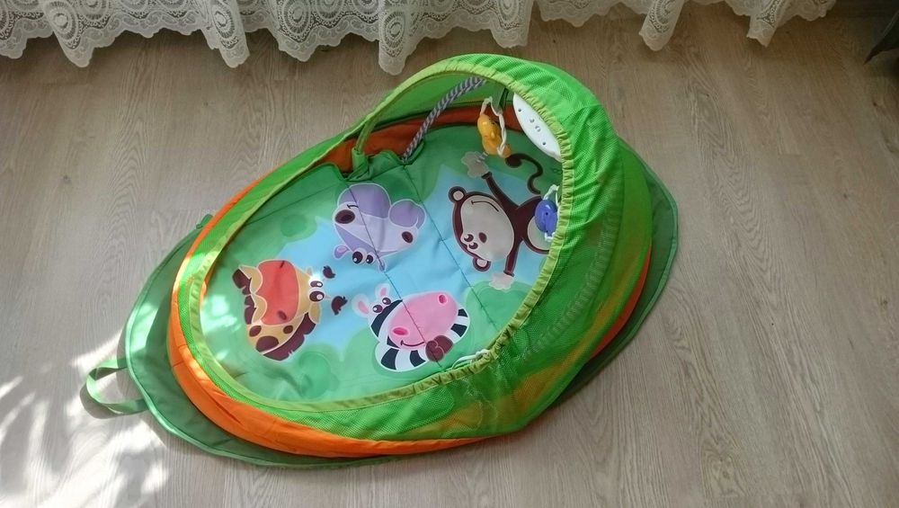 Розвиваючий килимок-манеж Chicco Fun travel 4в1 00901.00