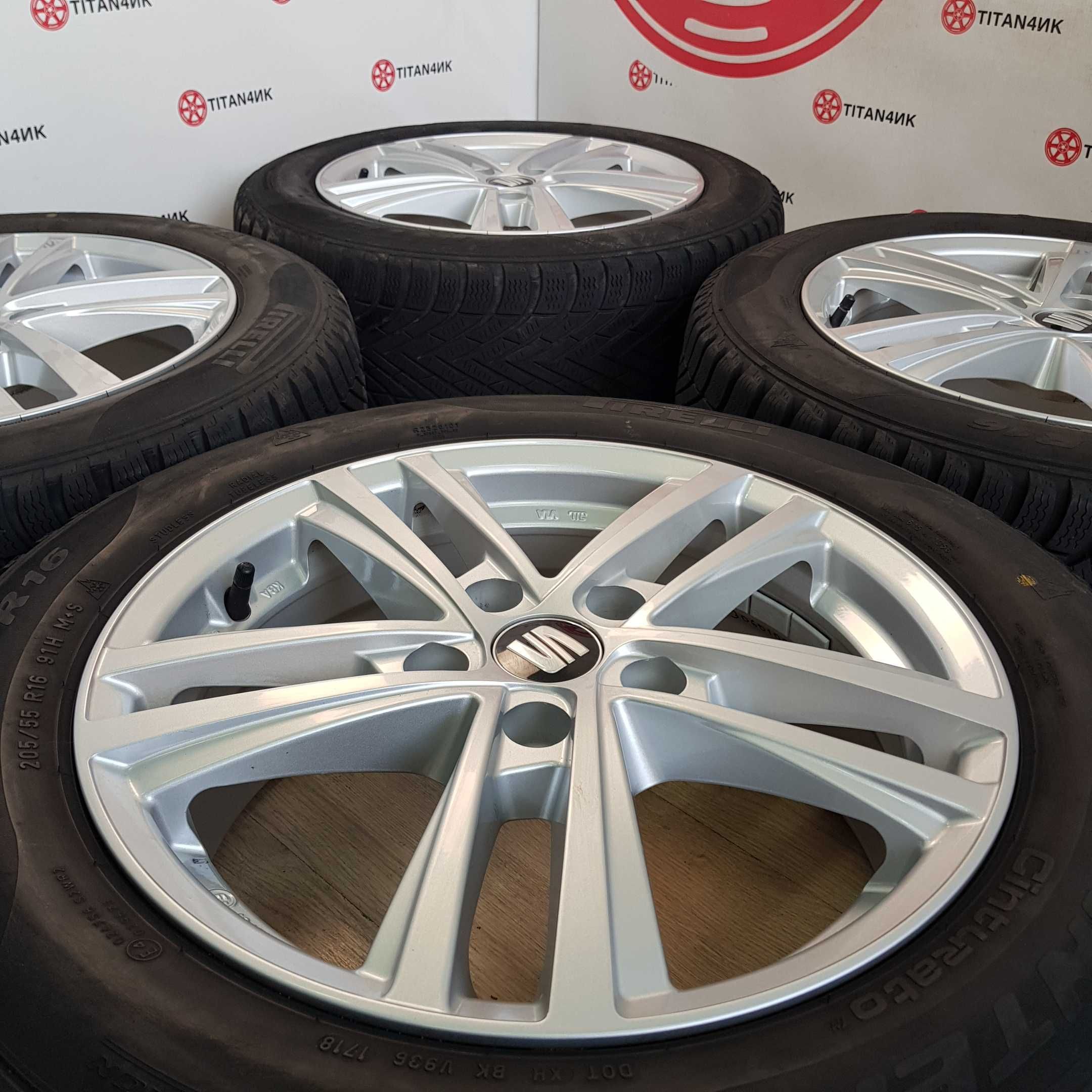 Диски Р16 Сеат 5x112 Leon Altea VW Jetta Caddy Golf Skoda Octavia Seat