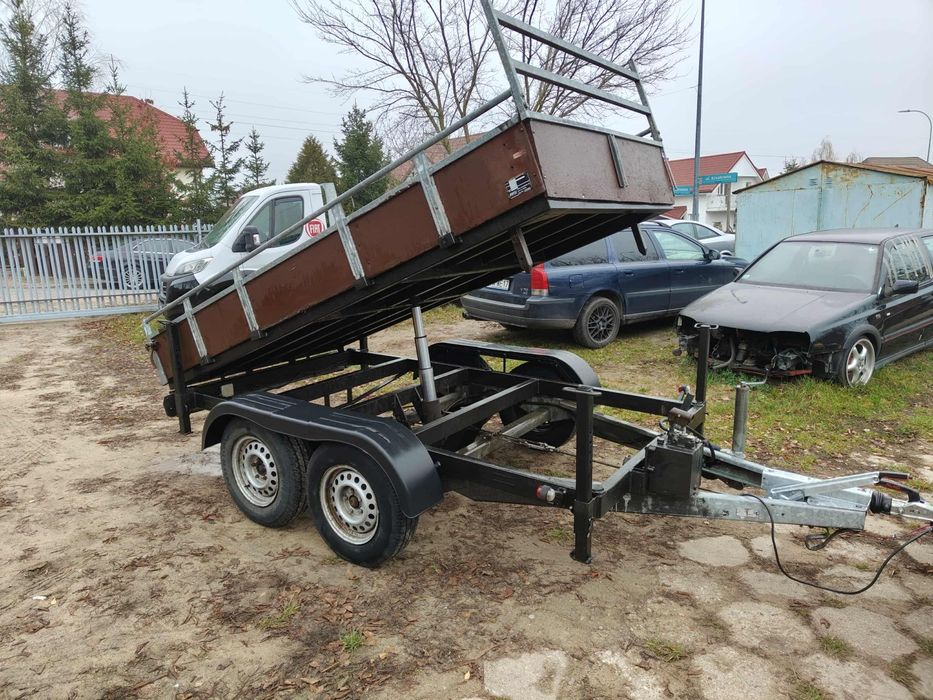 Przyczepka wywrotka pod minikoparka