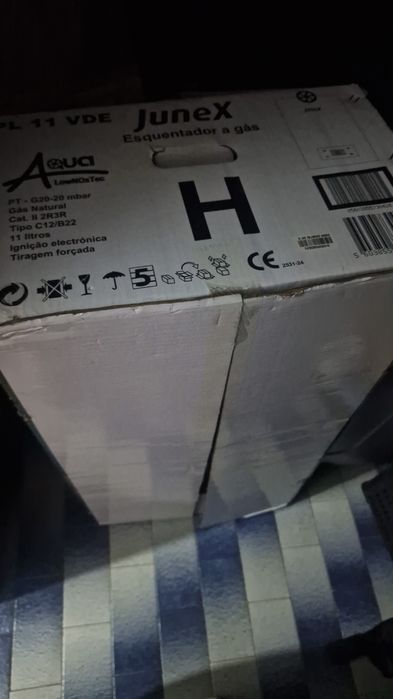 Esquentador junex inteligente gas natural