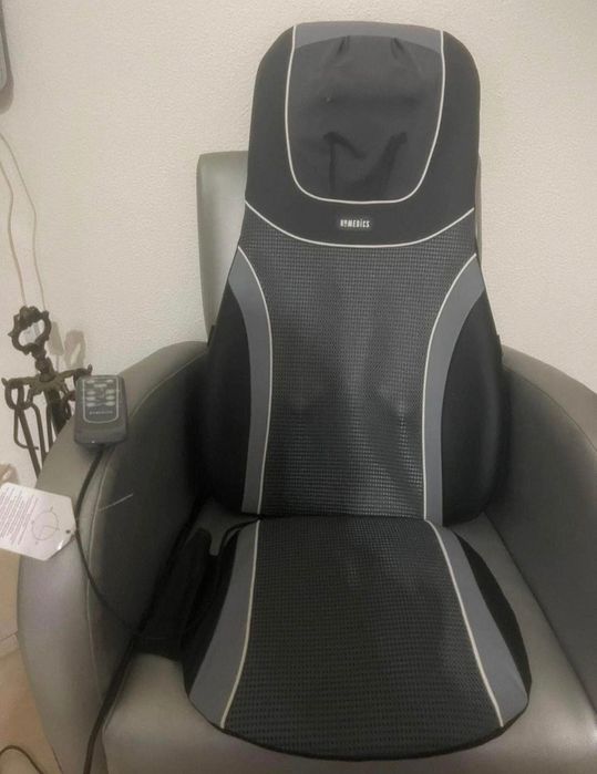 Capa massajadora com comando