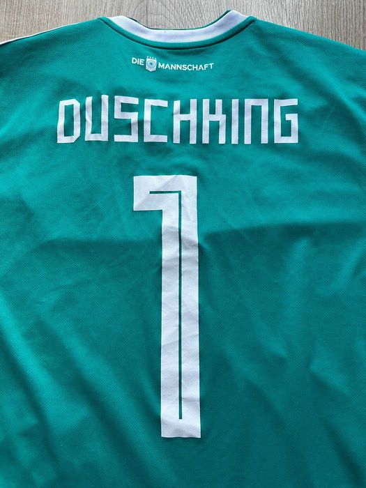 Koszulka Adidas Niemcy Away 2018 Climalite, teal rozmiar XL