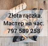 Złota rączka oferuje usługi na terenie . Poznania.