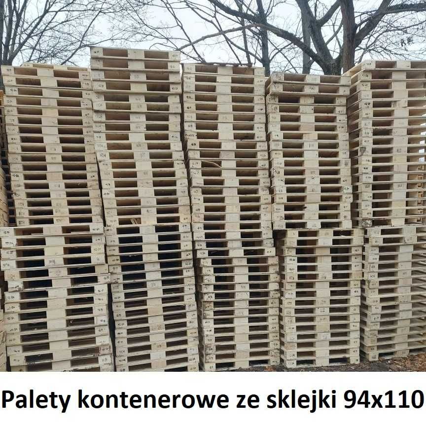 Palety kontenerowe ze sklejki 94x110 10 zł/szt netto