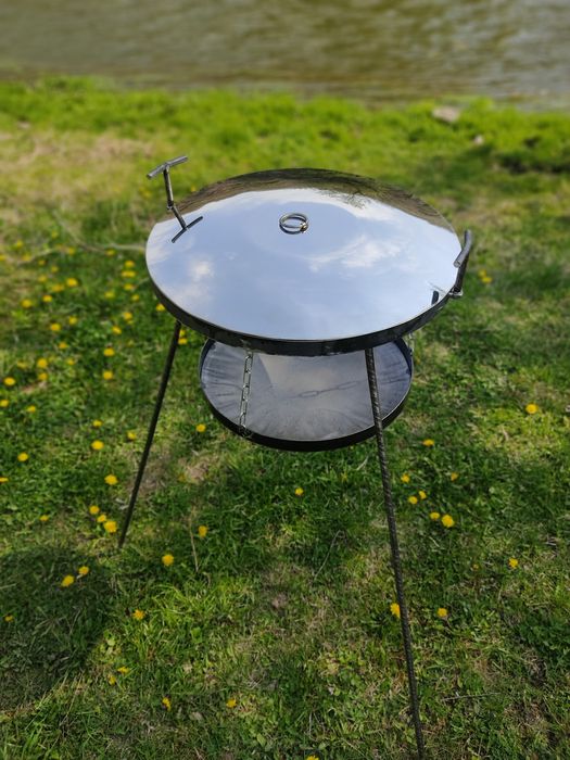 Сковорода 50 см із диска борони 4 мм,на подарунок, для пікніка, садж