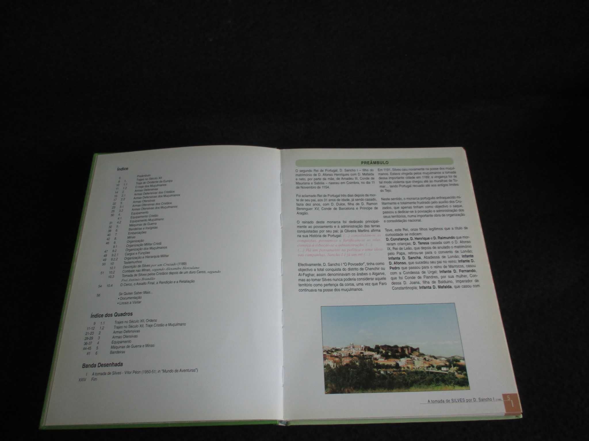 Livro BD Algarve Muçulmano A Tomada de Silves por D. Sancho I (1189)