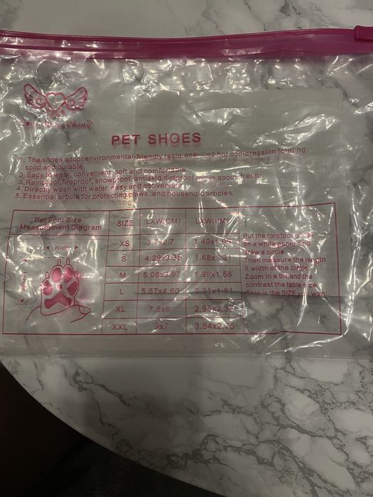 Черевички для собаки, розмір L, нові
