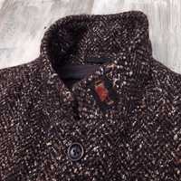 PALTO Italia Milano Coat Włoski Męski Płaszcz Wełniany Premium Wool