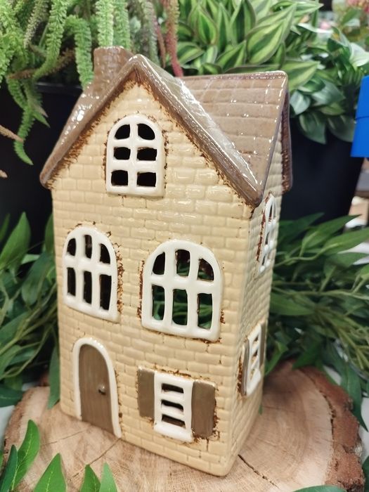 Domek na tealighty wysokość 23,5 cm